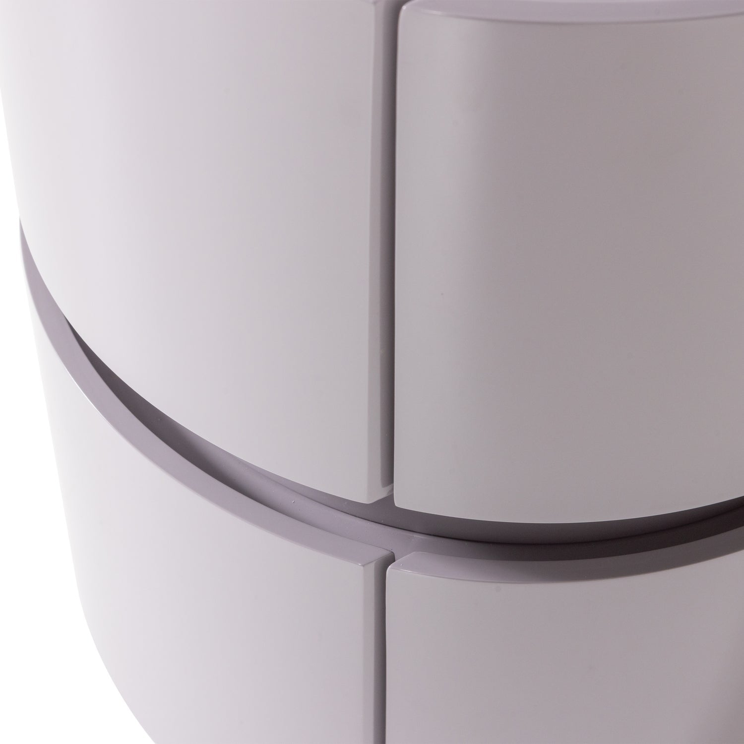 Lunex Light Grey Gloss Night Stand