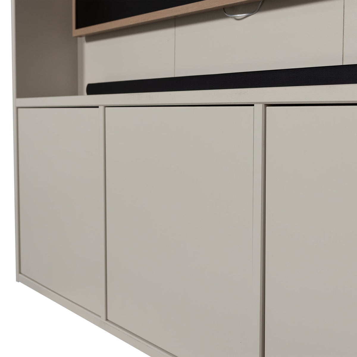 Meggy Pine Wood TV Storage Cabinet