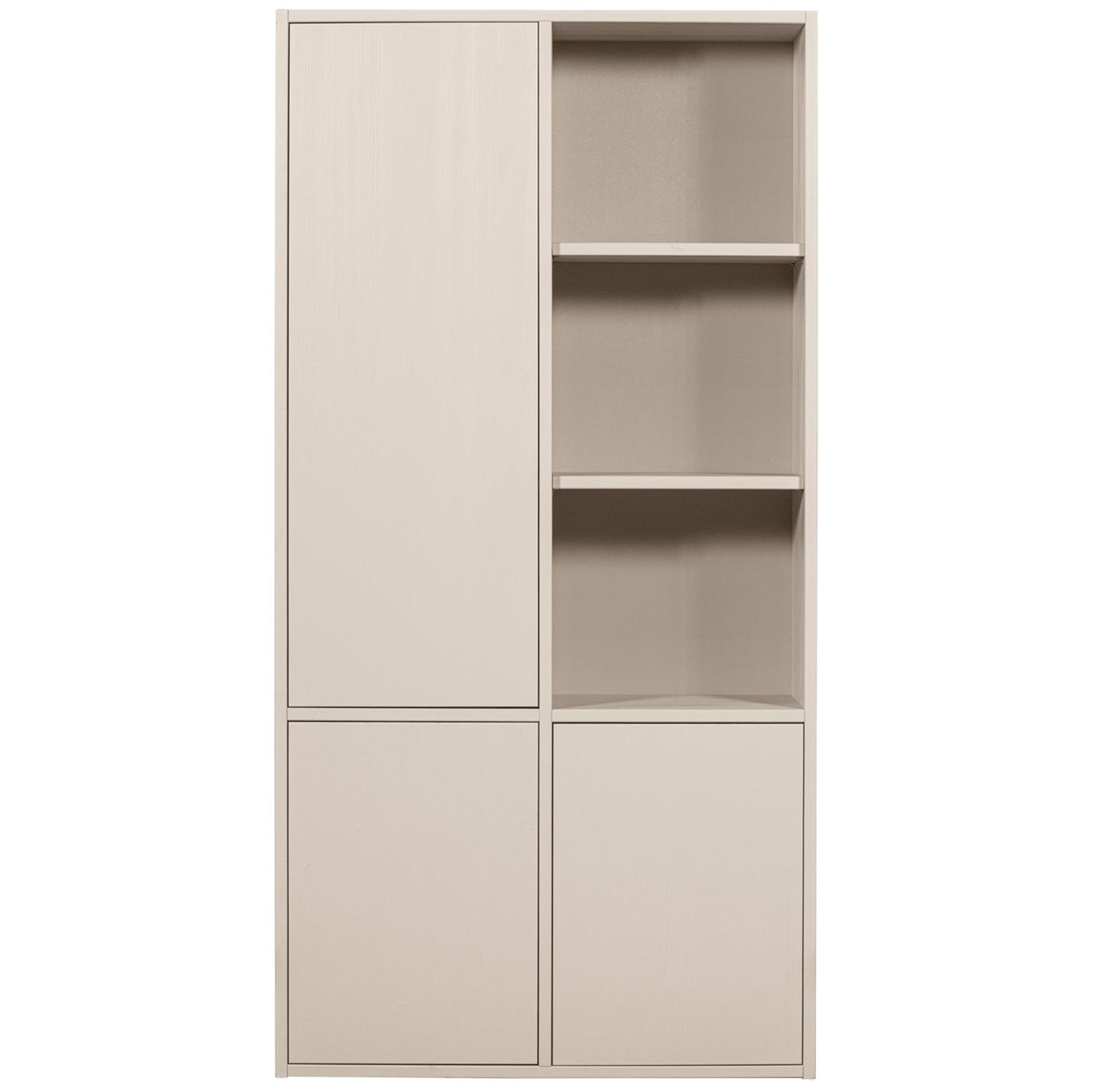 Merel Pine Wood Storage Cabinet