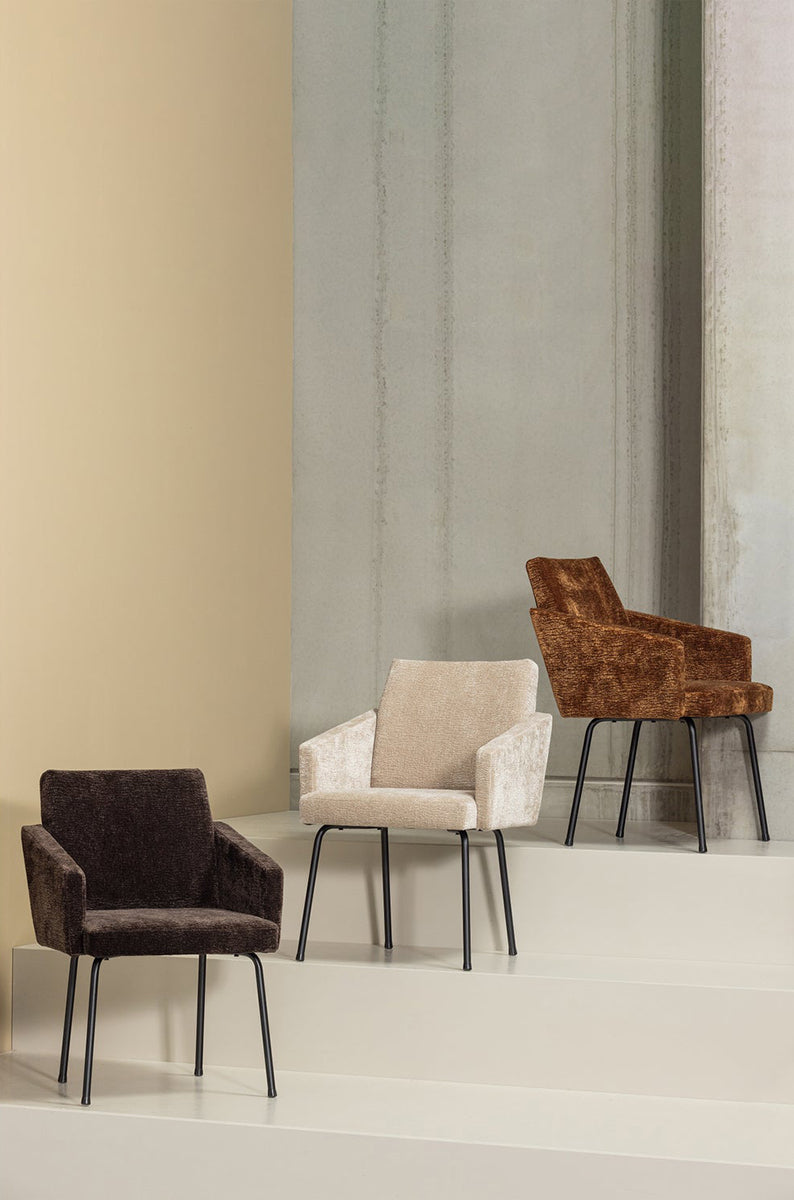 Mount Dining Chair with Armrest