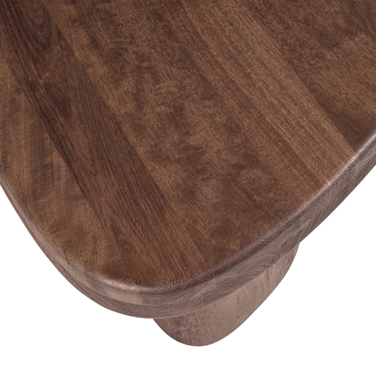Nodu Brown Mango Wood Side Table