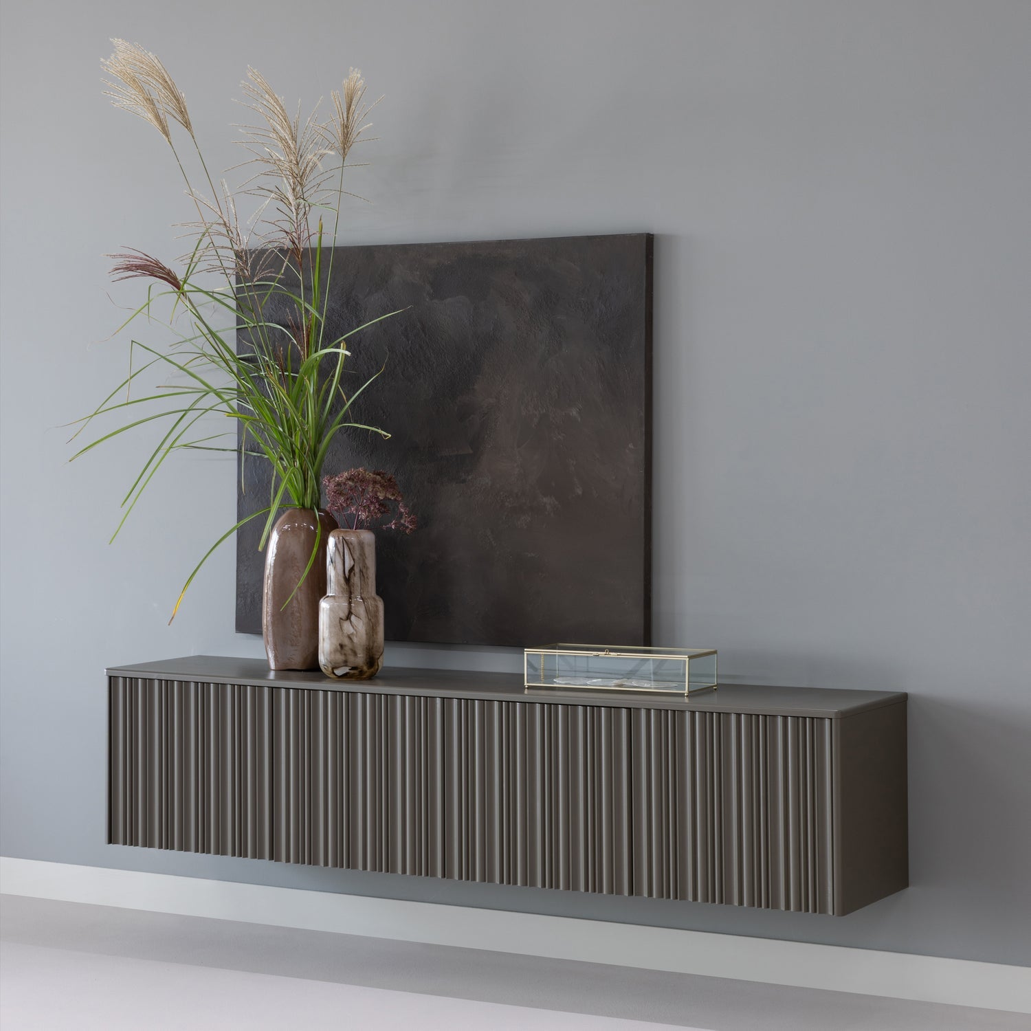 Nova Truffle Brown TV Unit