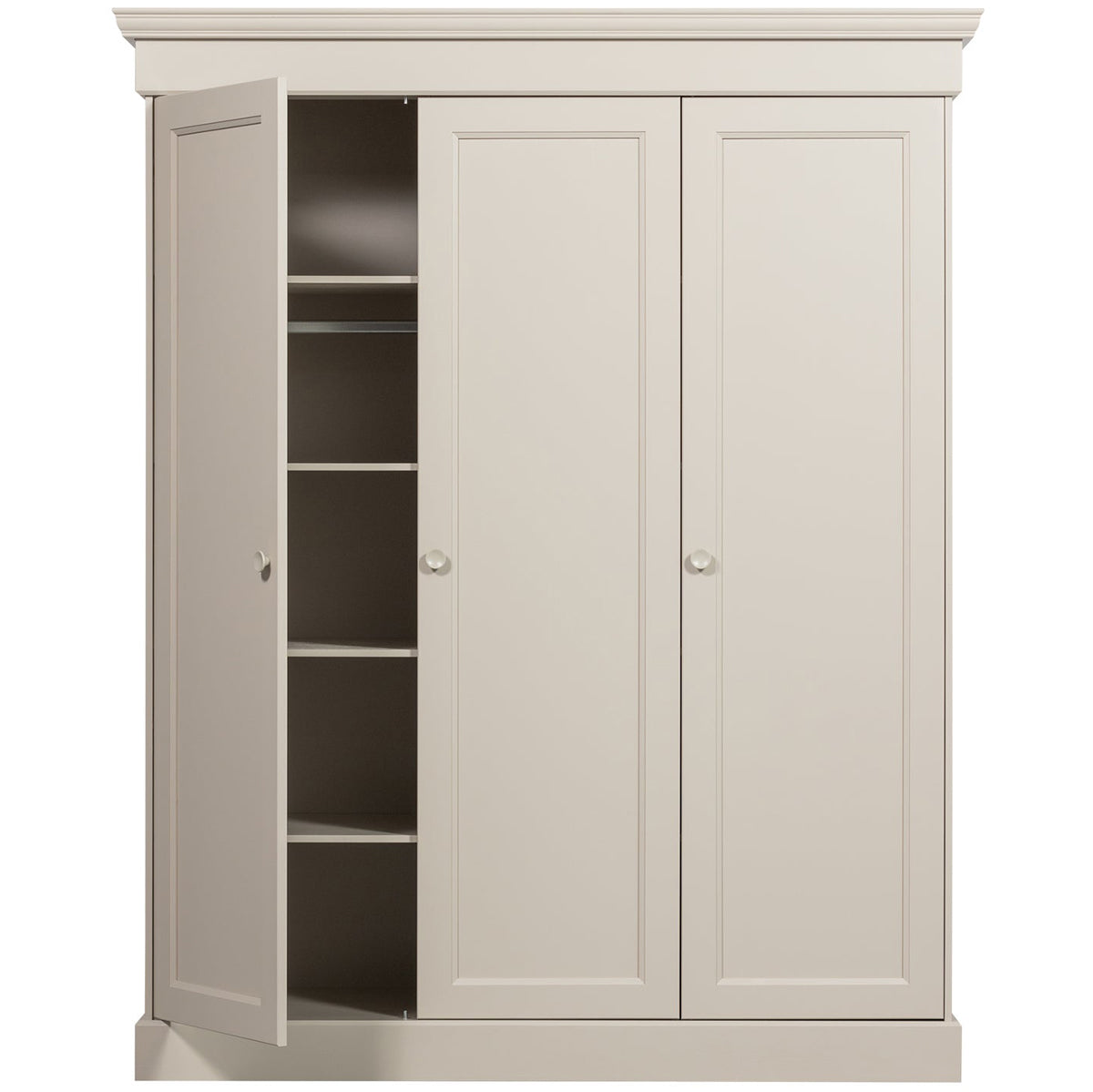 Olivia Dust Pine Wood Wardrobe