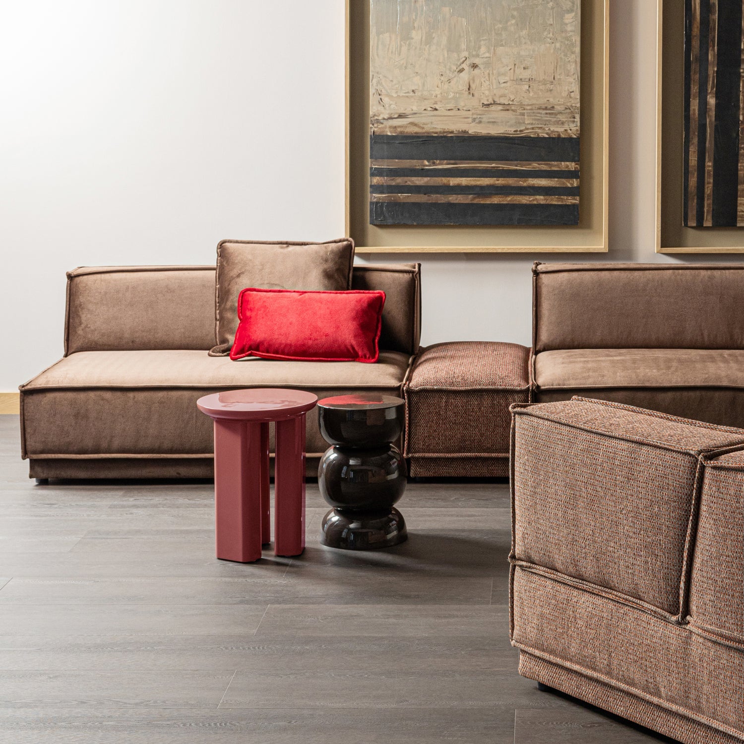 Orivo High Gloss Side Table