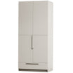 Pure Split Dust 2 Doors Wardrobe