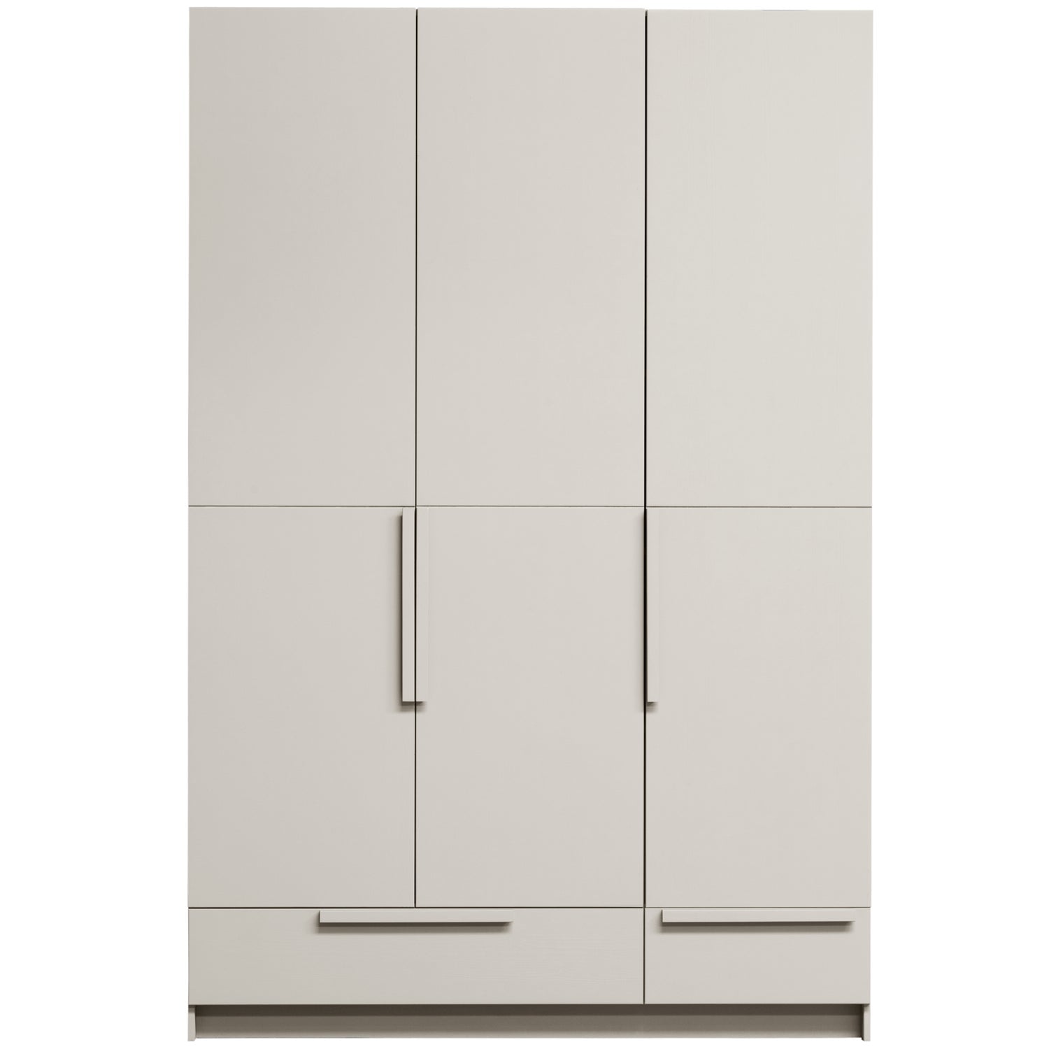 Pure Split Dust 3 Doors Wardrobe