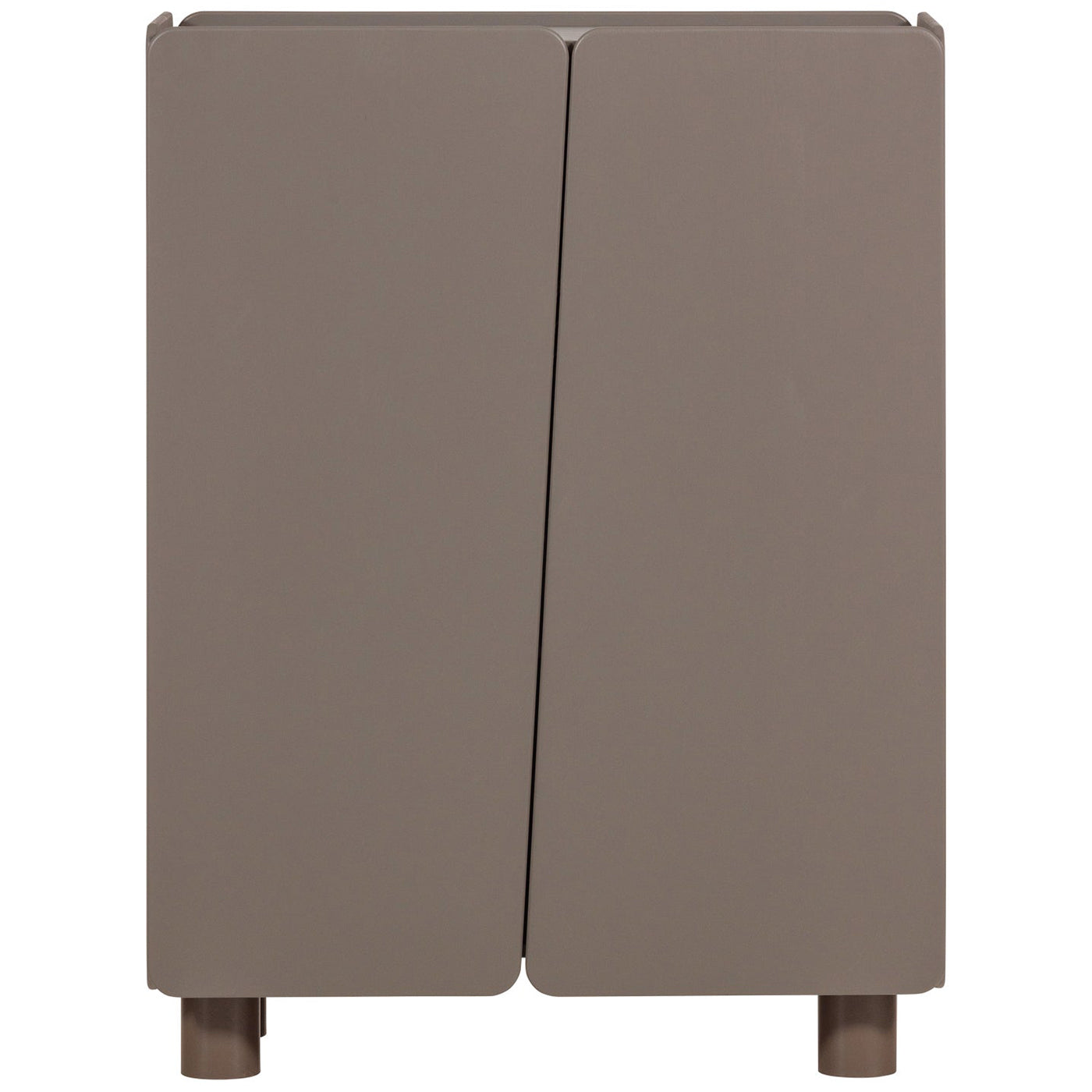 Root Truffle Brown 2 Doors Cabinet