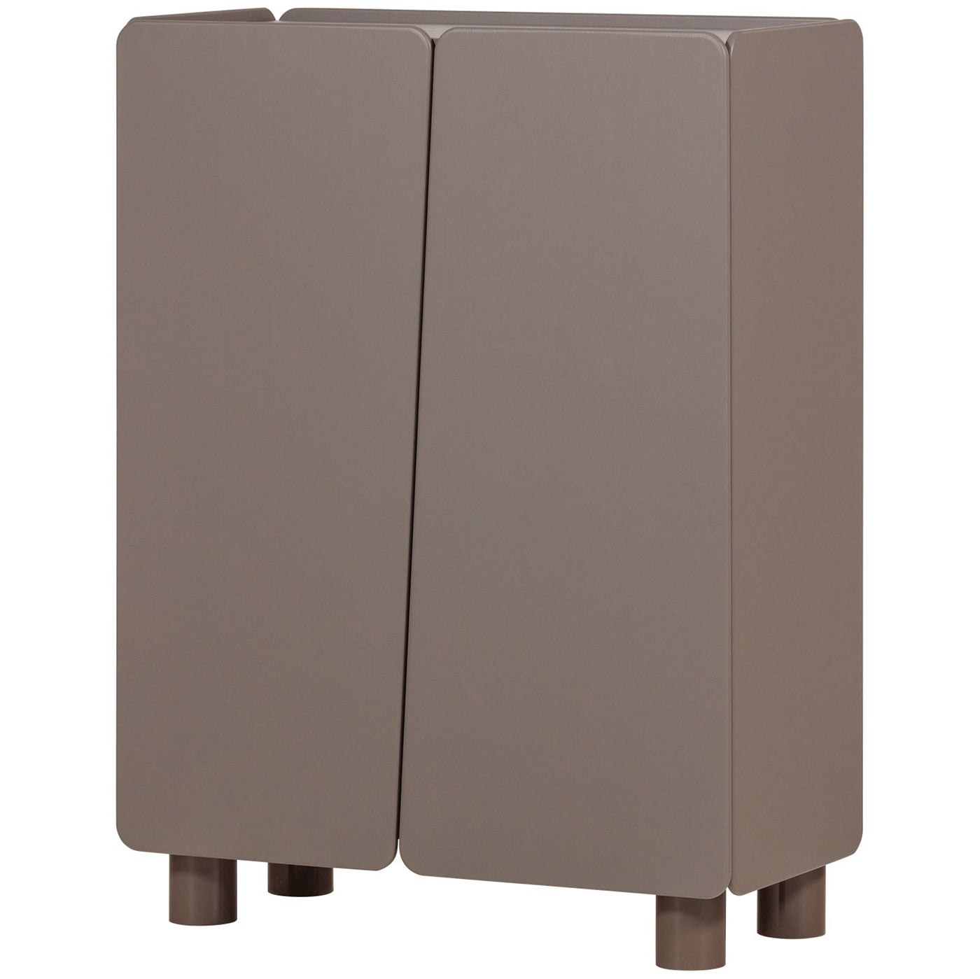 Root Truffle Brown 2 Doors Cabinet