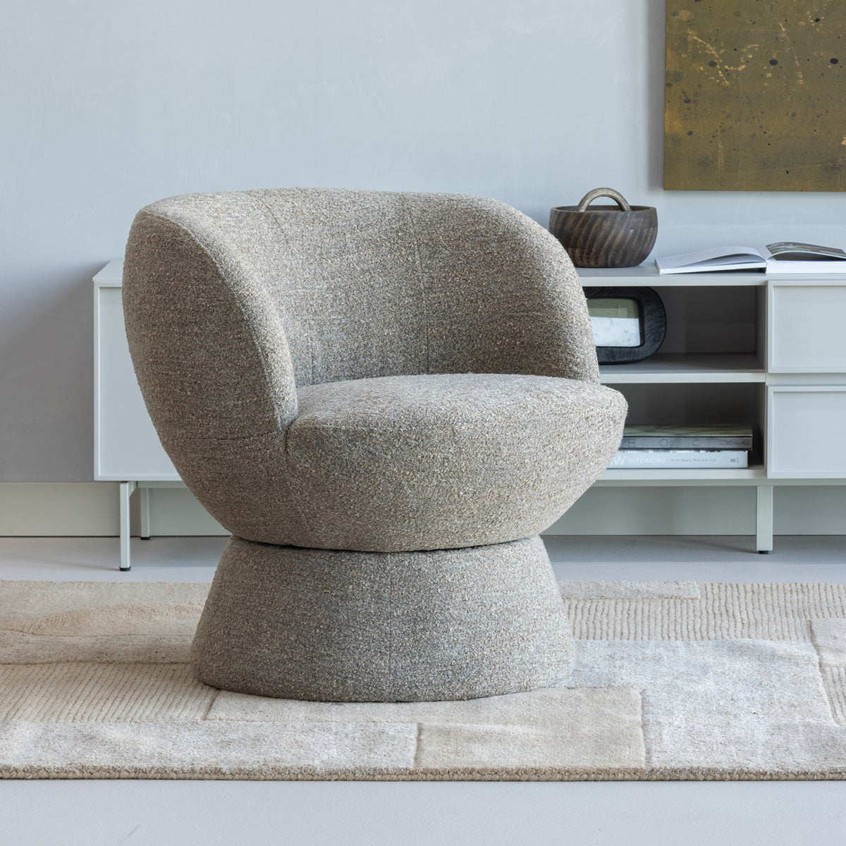 Shuffle Swivel Armchair