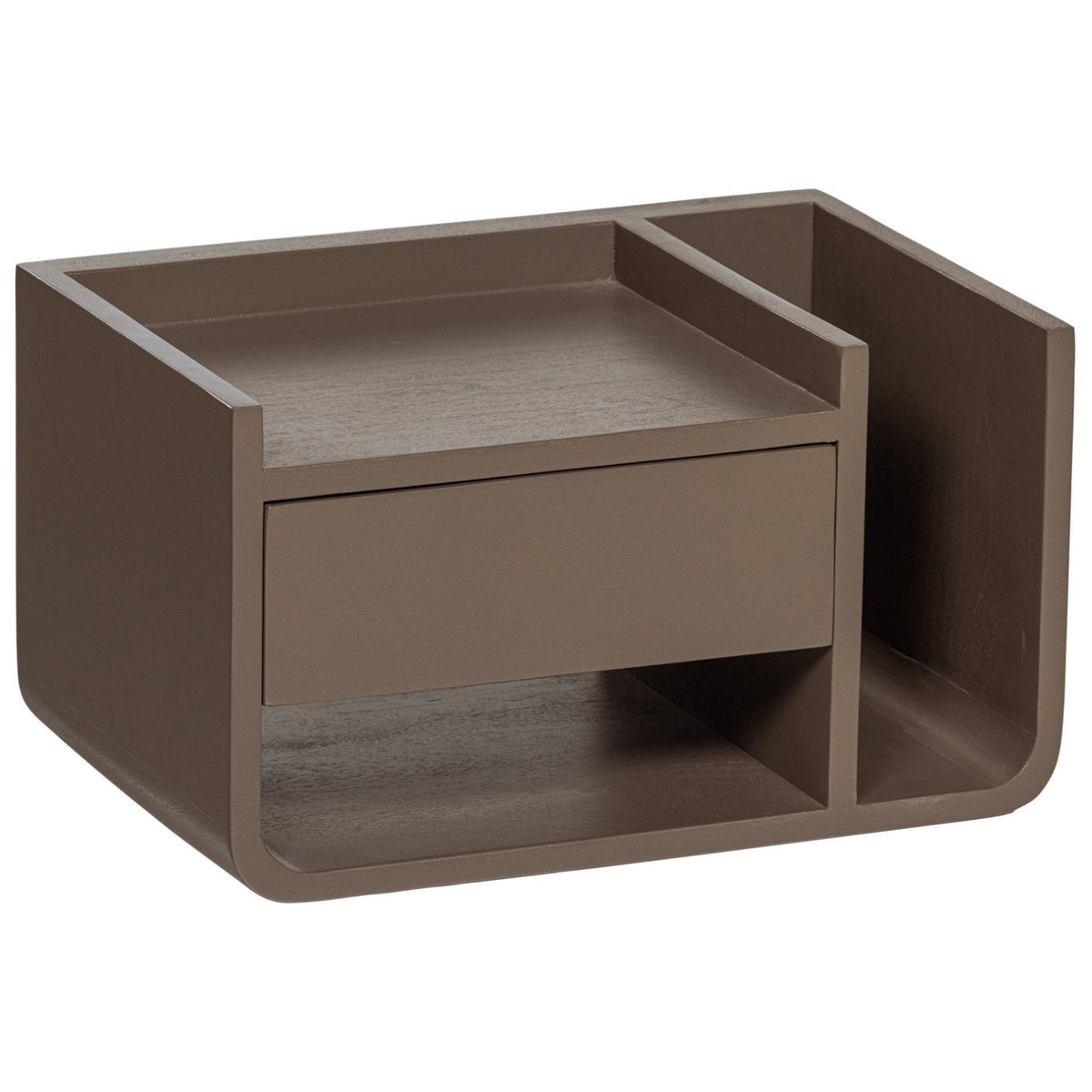 Slo Mocha Brown Mango Wood Night Stand