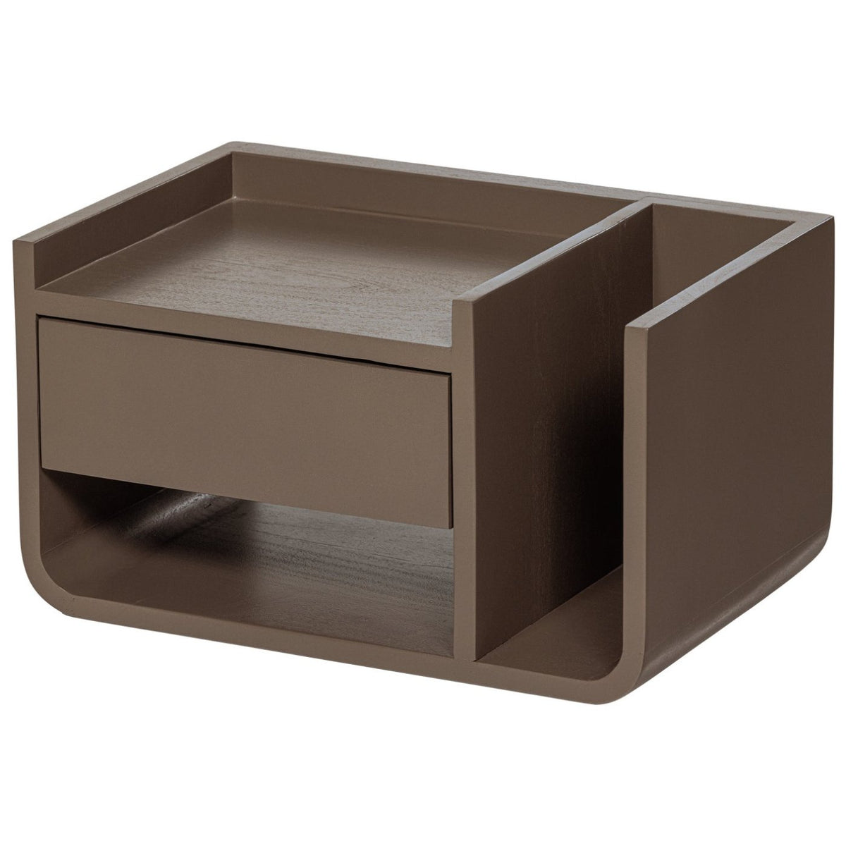 Slo Mocha Brown Mango Wood Night Stand