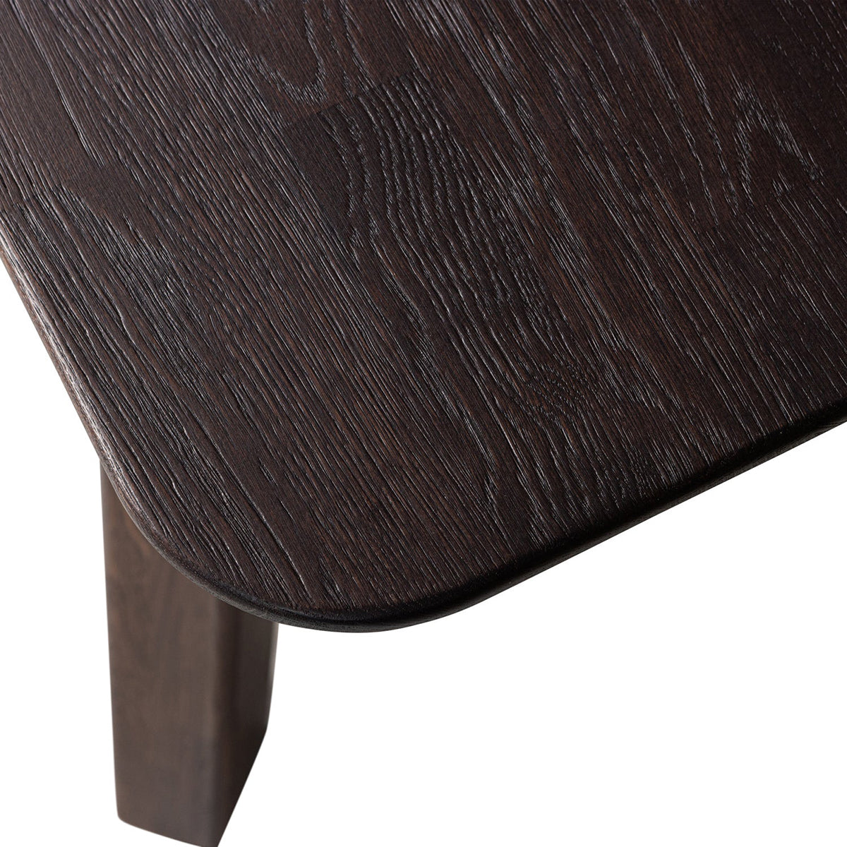 Tablo Mystic Brown Rounded Dining Table