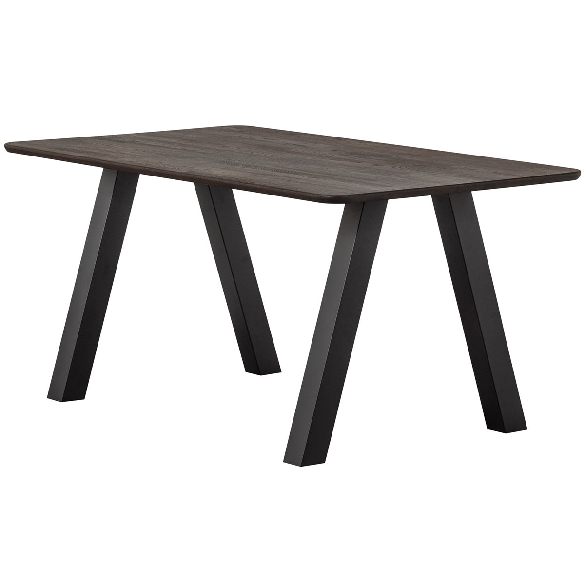 Tablo Rounded V Shaped Legs Dining Table