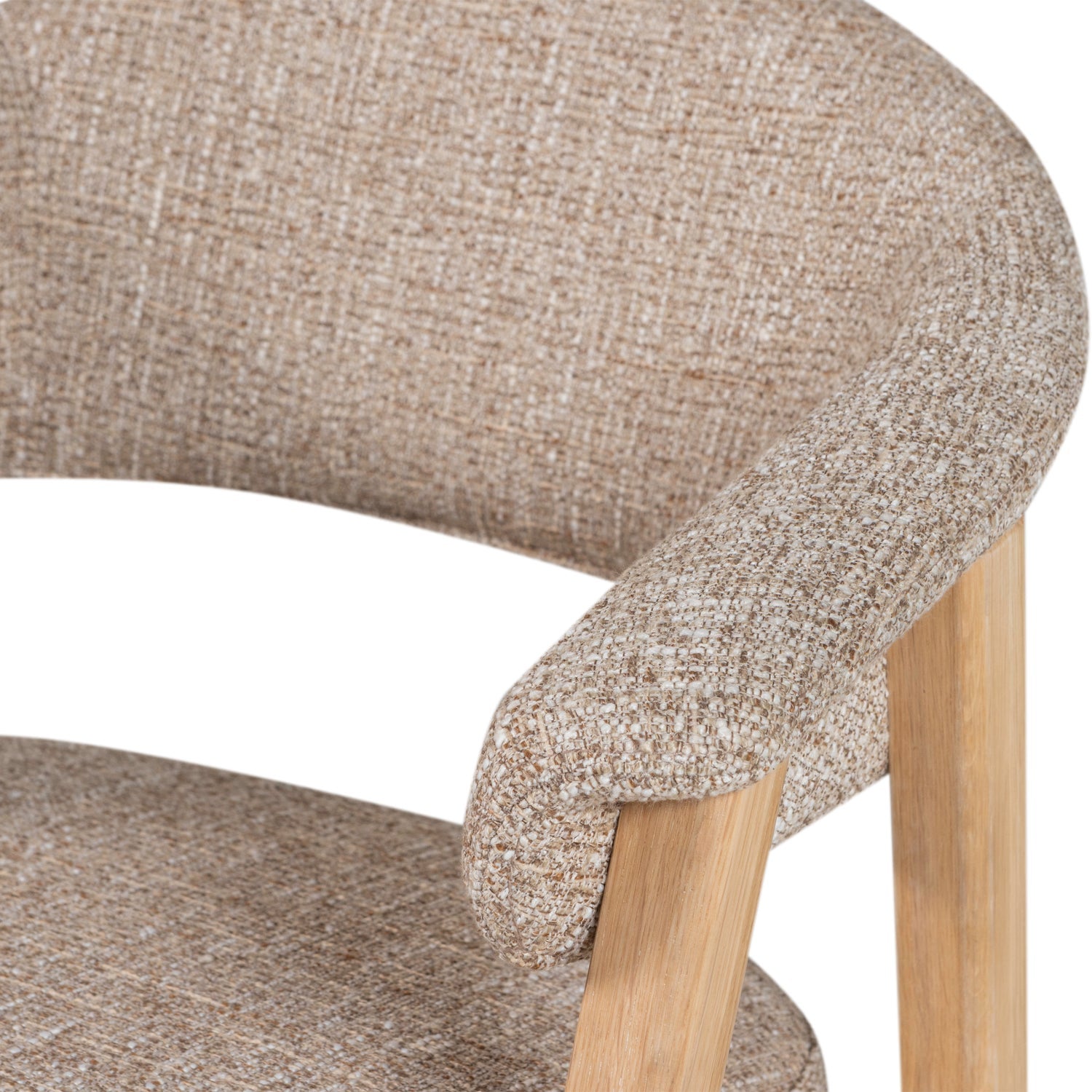 Tunar Dining Chair with Armrest
