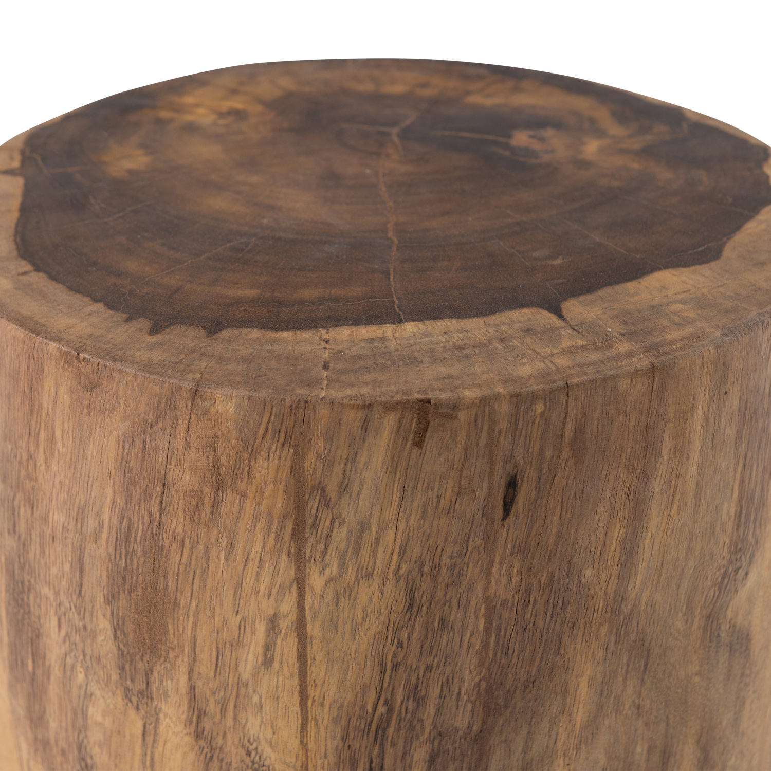 Viri Natural Wood Side Table