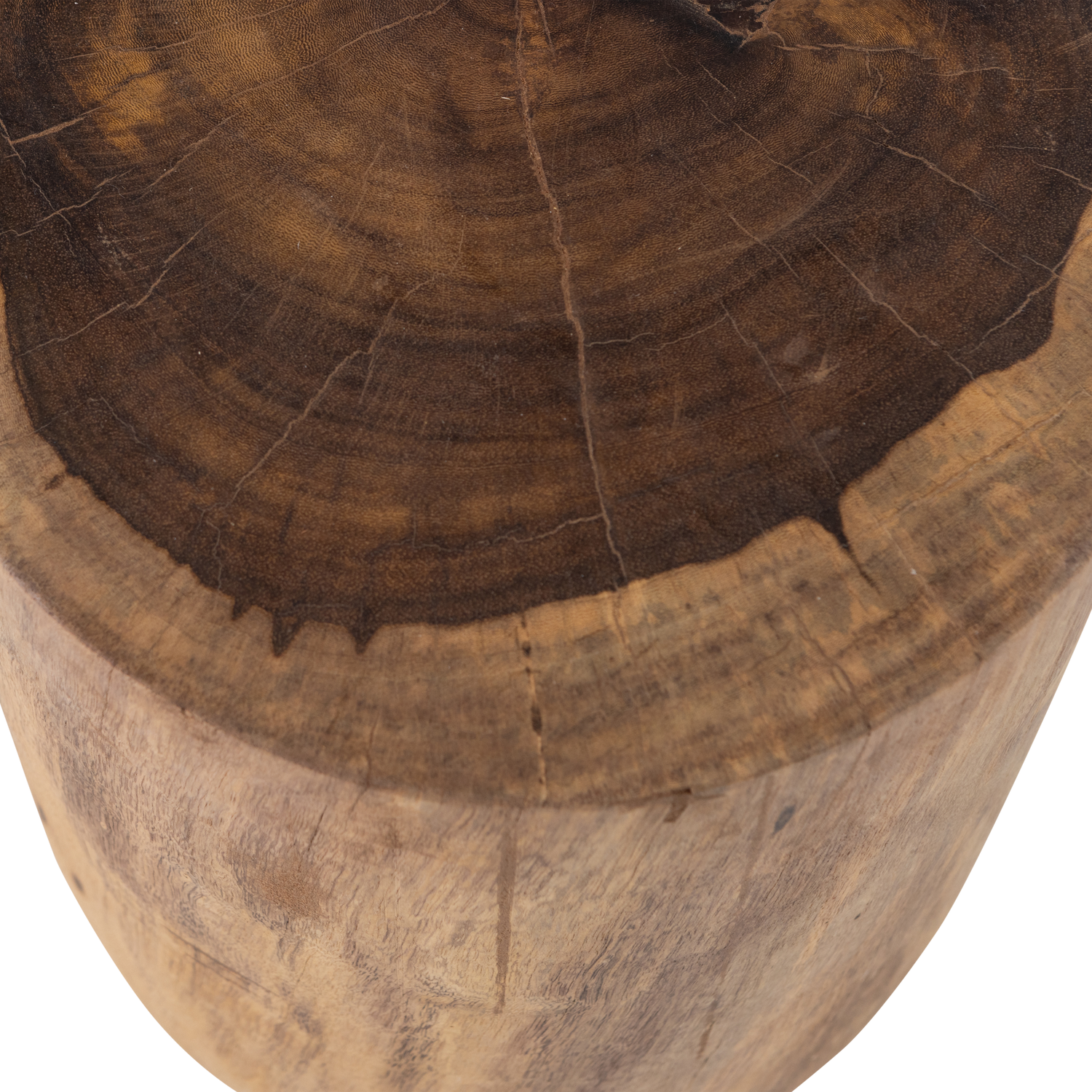 Viri Natural Wood Side Table