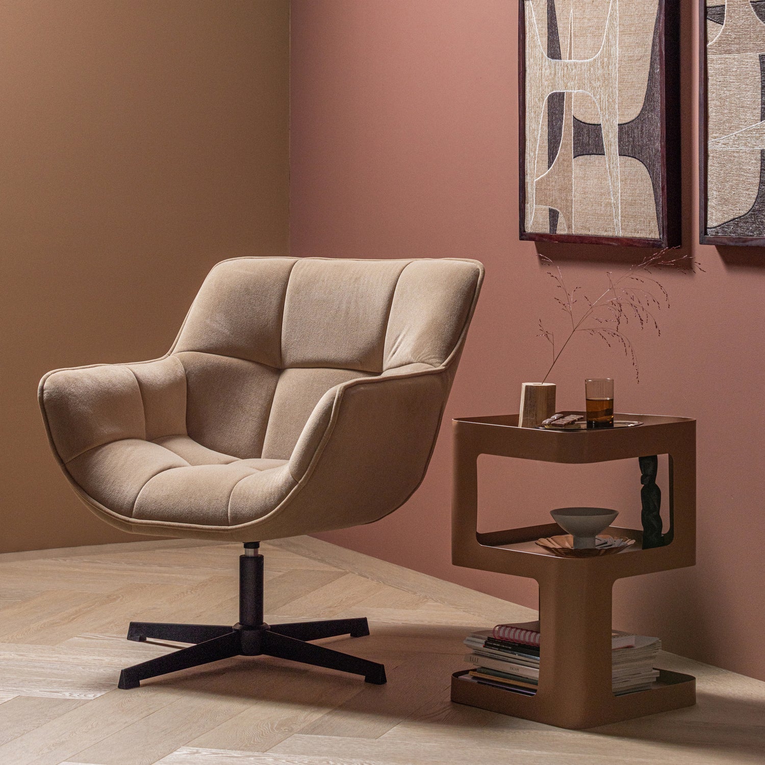Wibo Swivel Armchair