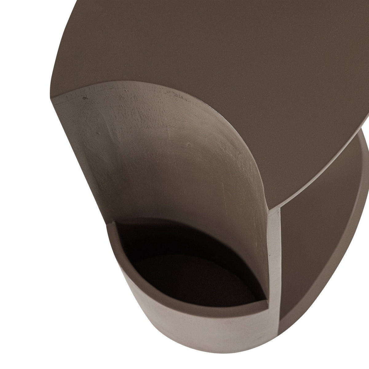 Wobi Mocha Brown Side Table