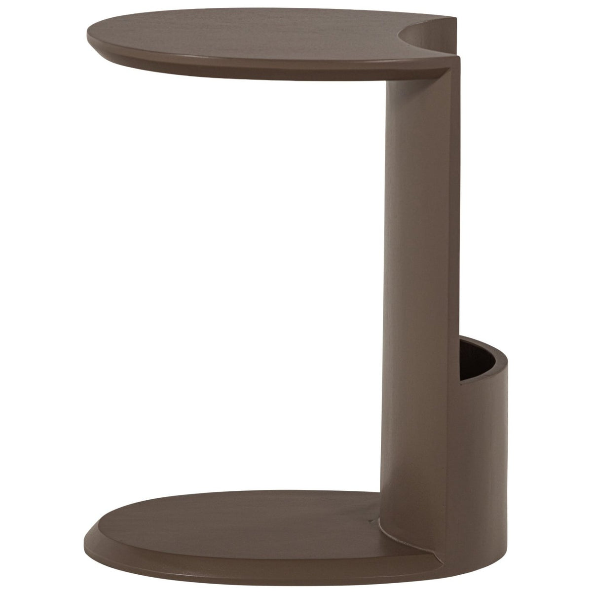 Wobi Mocha Brown Side Table