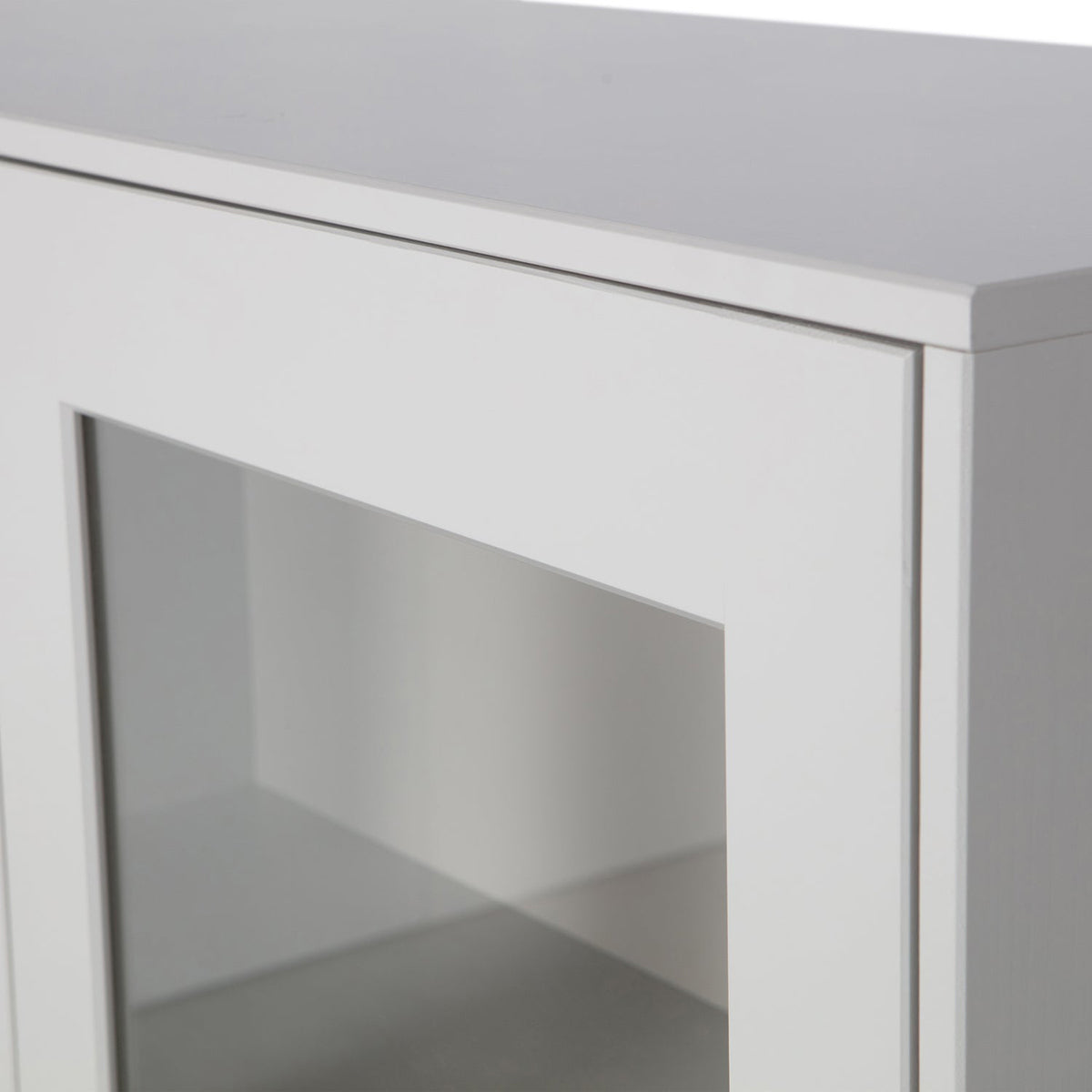 Xam Pine Wood  Display Cabinet