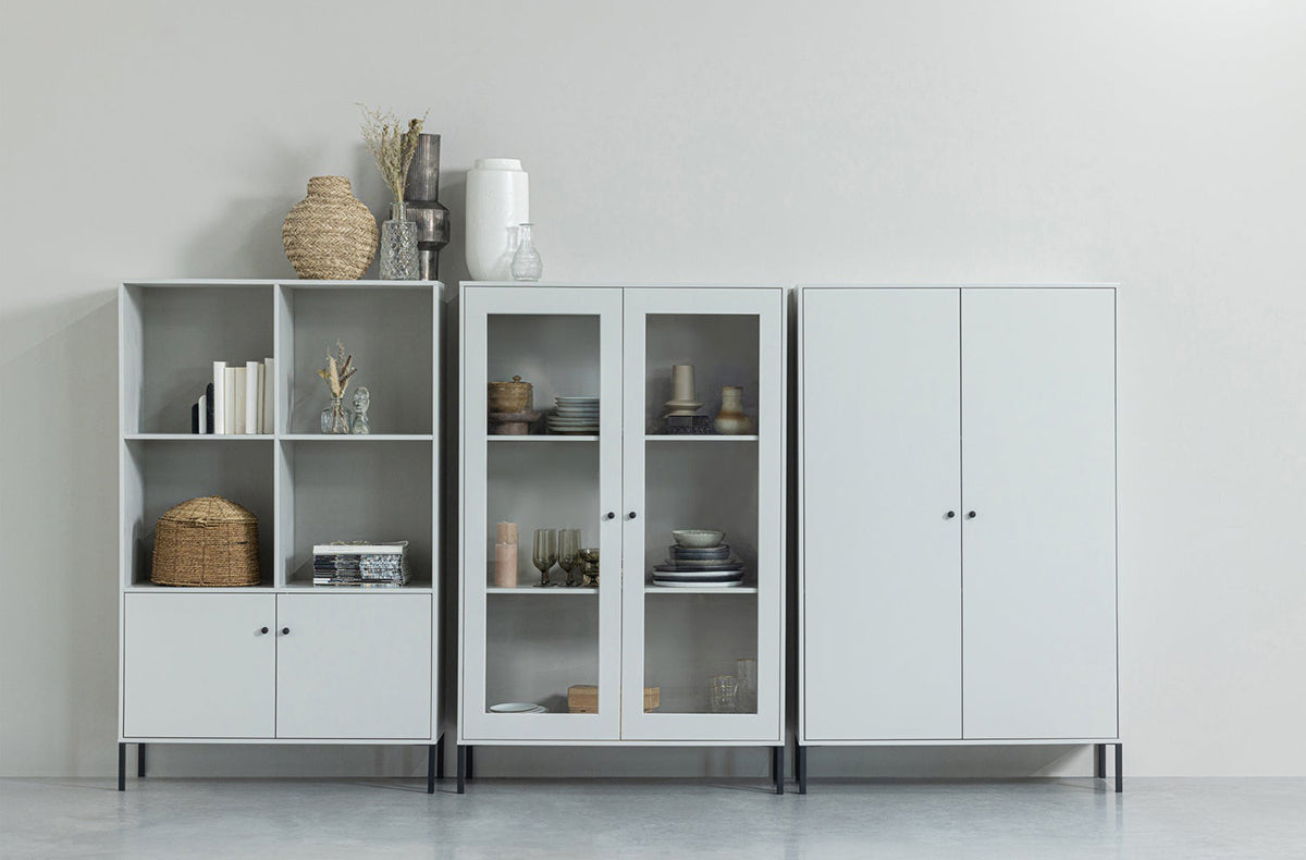 Xam Pine Wood  Display Cabinet