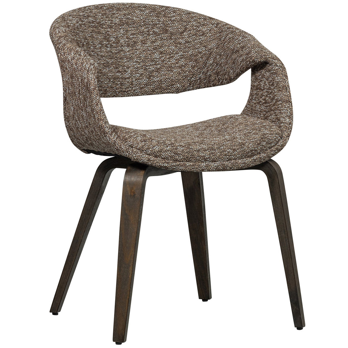 Yossi Dining Chair with Wooden Legs