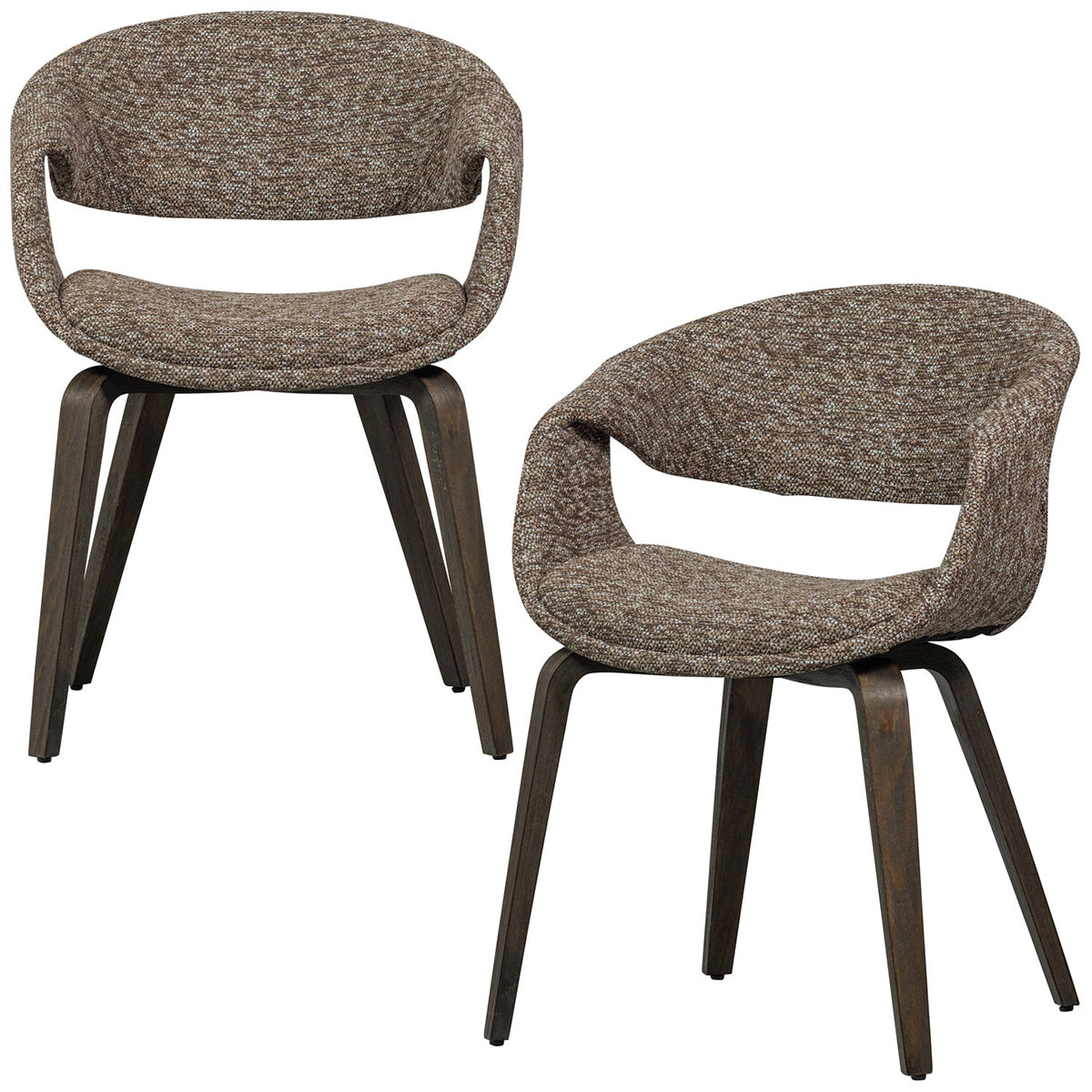 Yossi Dining Chair with Wooden Legs