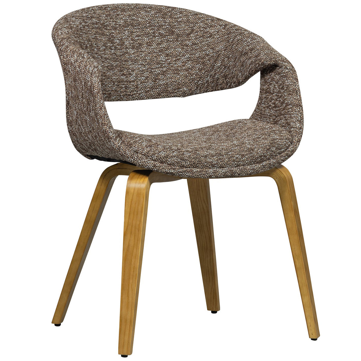 Yossi Dining Chair with Wooden Legs