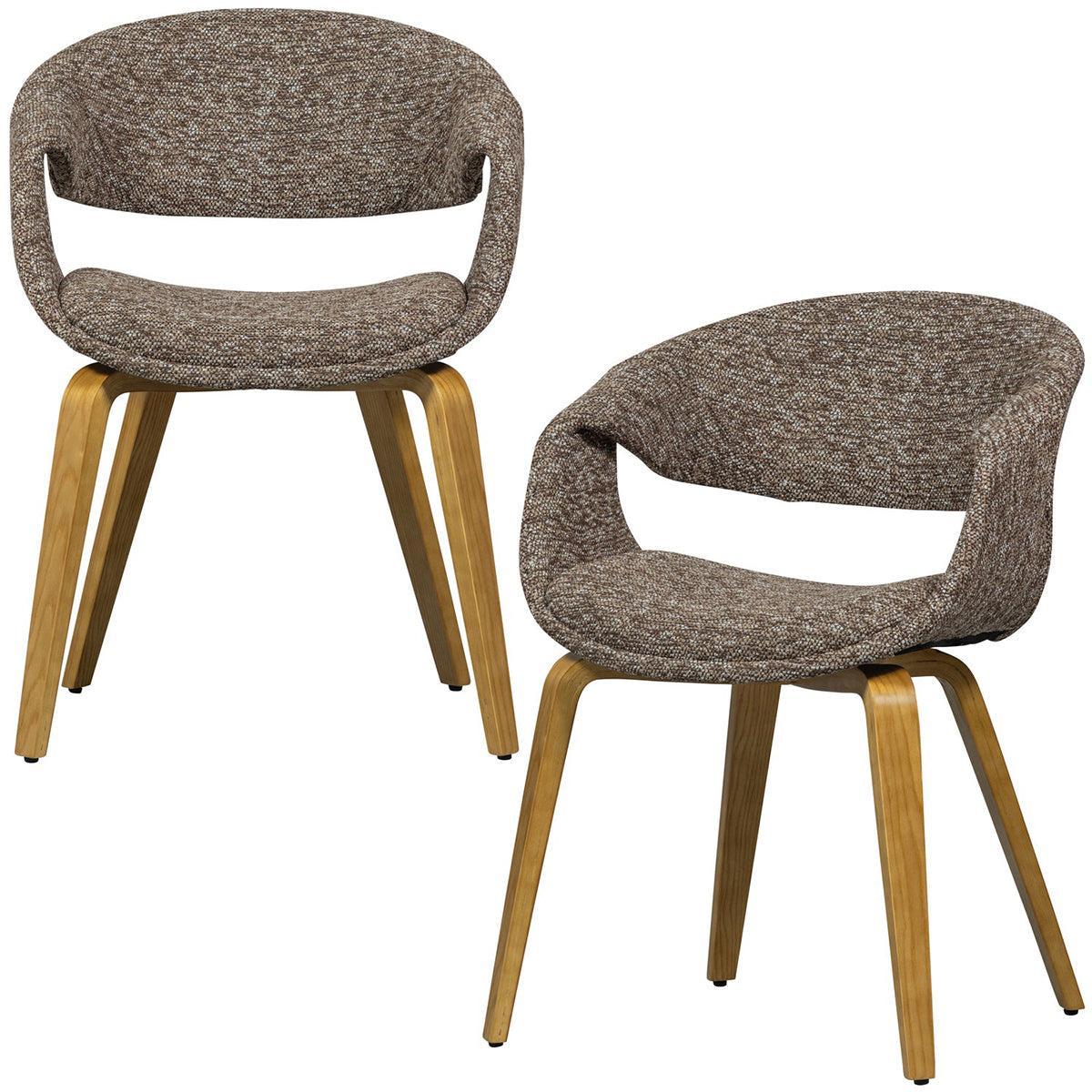 Yossi Dining Chair with Wooden Legs