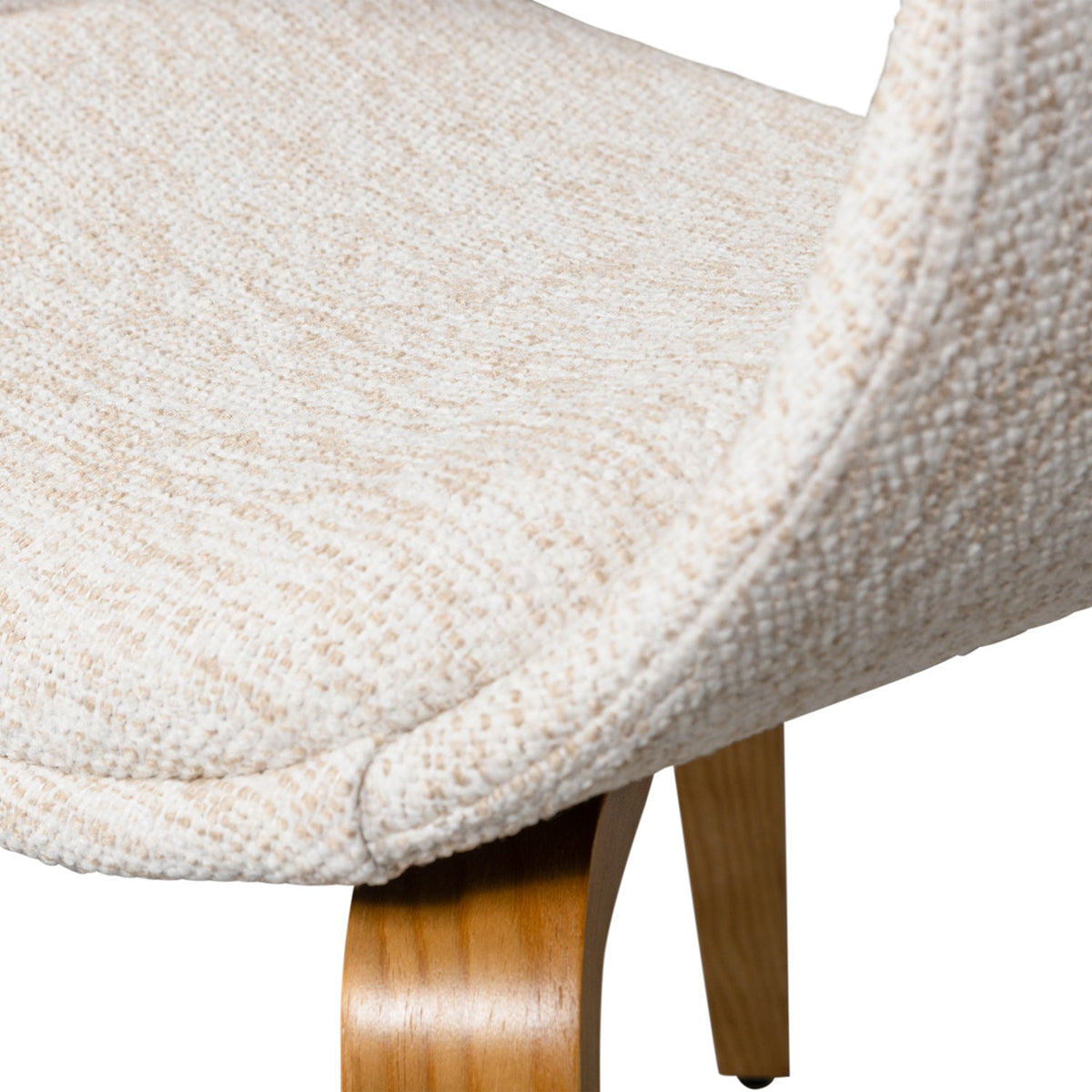 Yossi Dining Chair with Wooden Legs