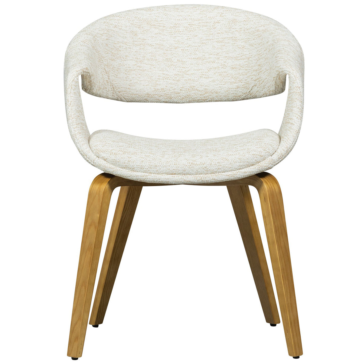 Yossi Dining Chair with Wooden Legs