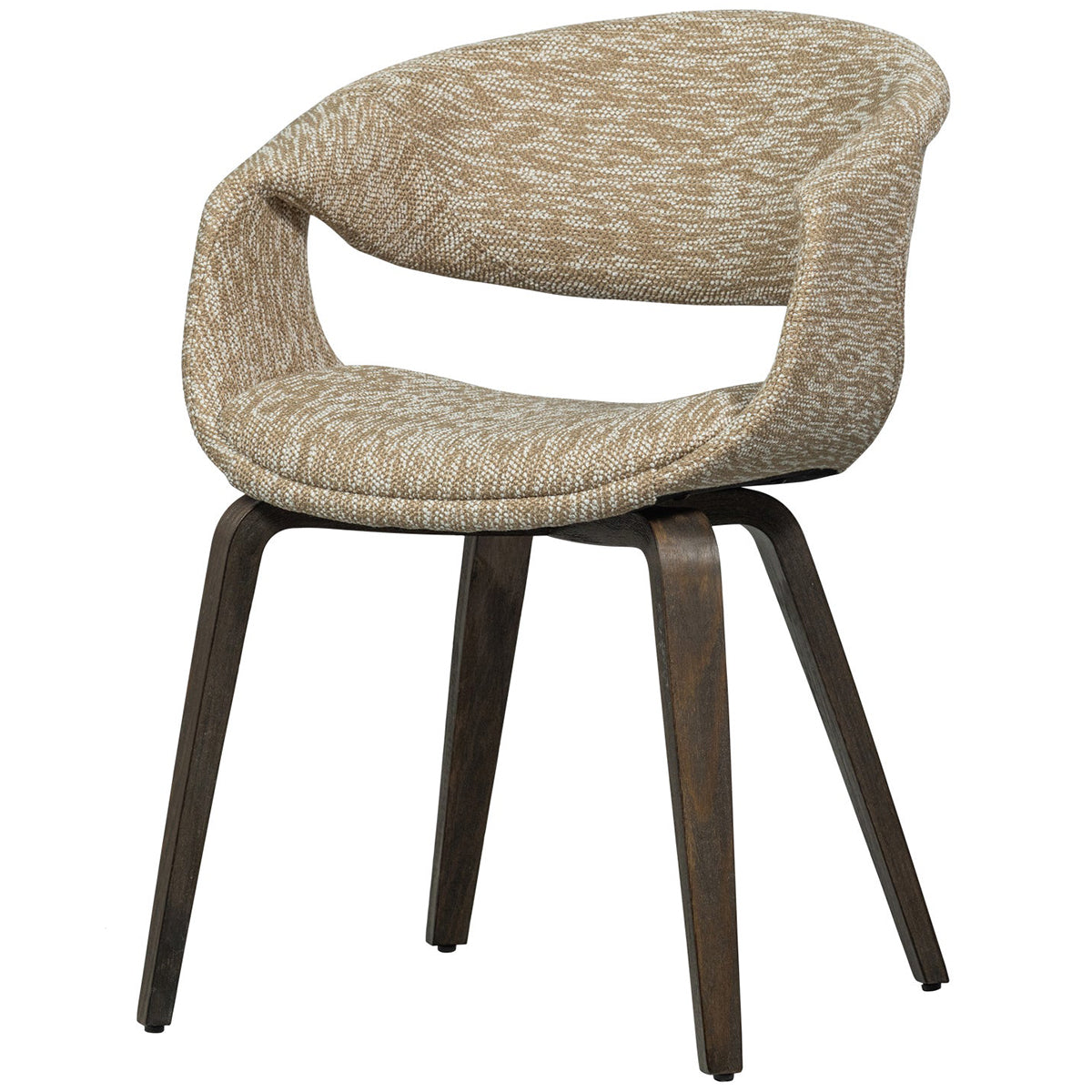 Yossi Dining Chair with Wooden Legs