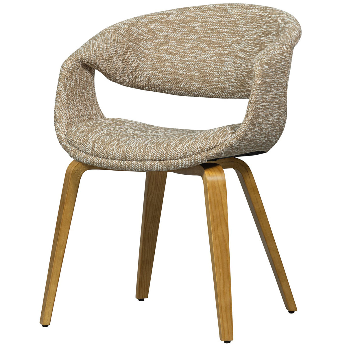 Yossi Dining Chair with Wooden Legs