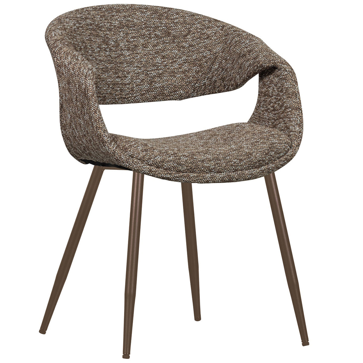 Yossi Dining Chair with Metal Legs