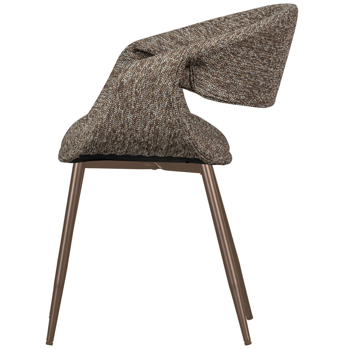 Yossi Dining Chair with Metal Legs