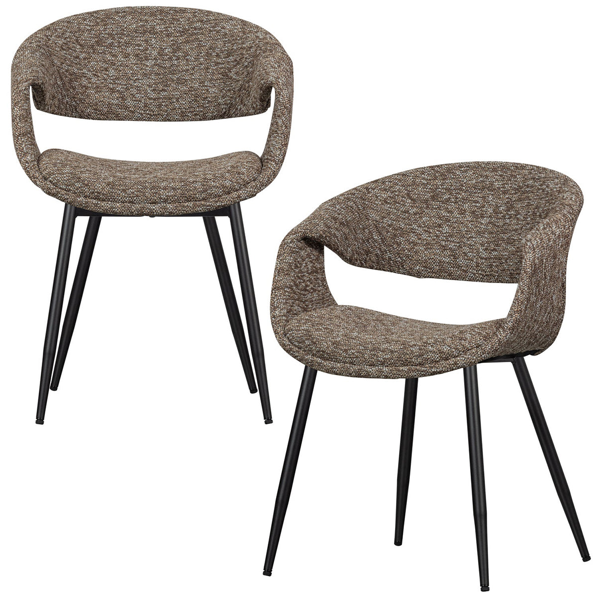 Yossi Dining Chair with Metal Legs