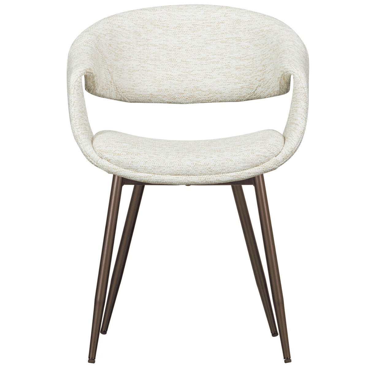Yossi Dining Chair with Metal Legs
