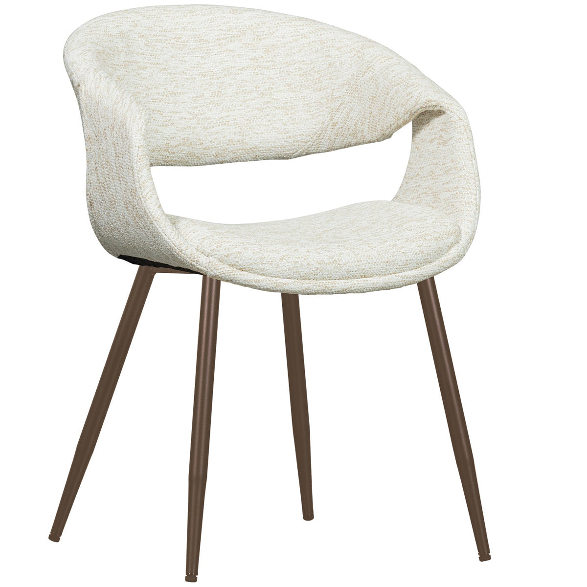 Yossi Dining Chair with Metal Legs