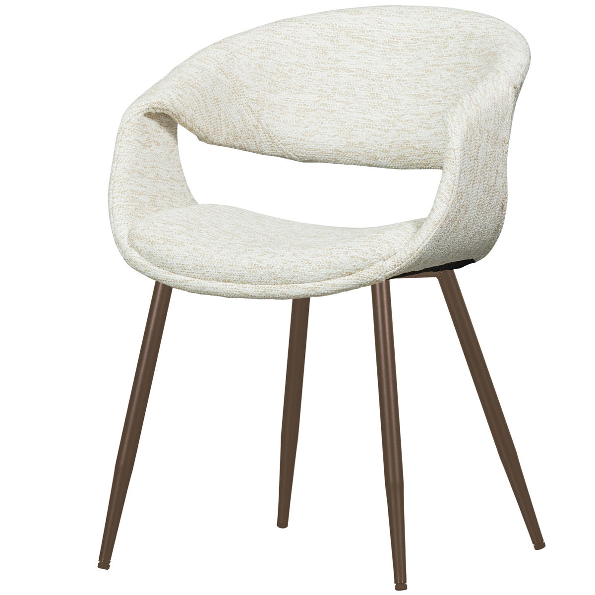 Yossi Dining Chair with Metal Legs