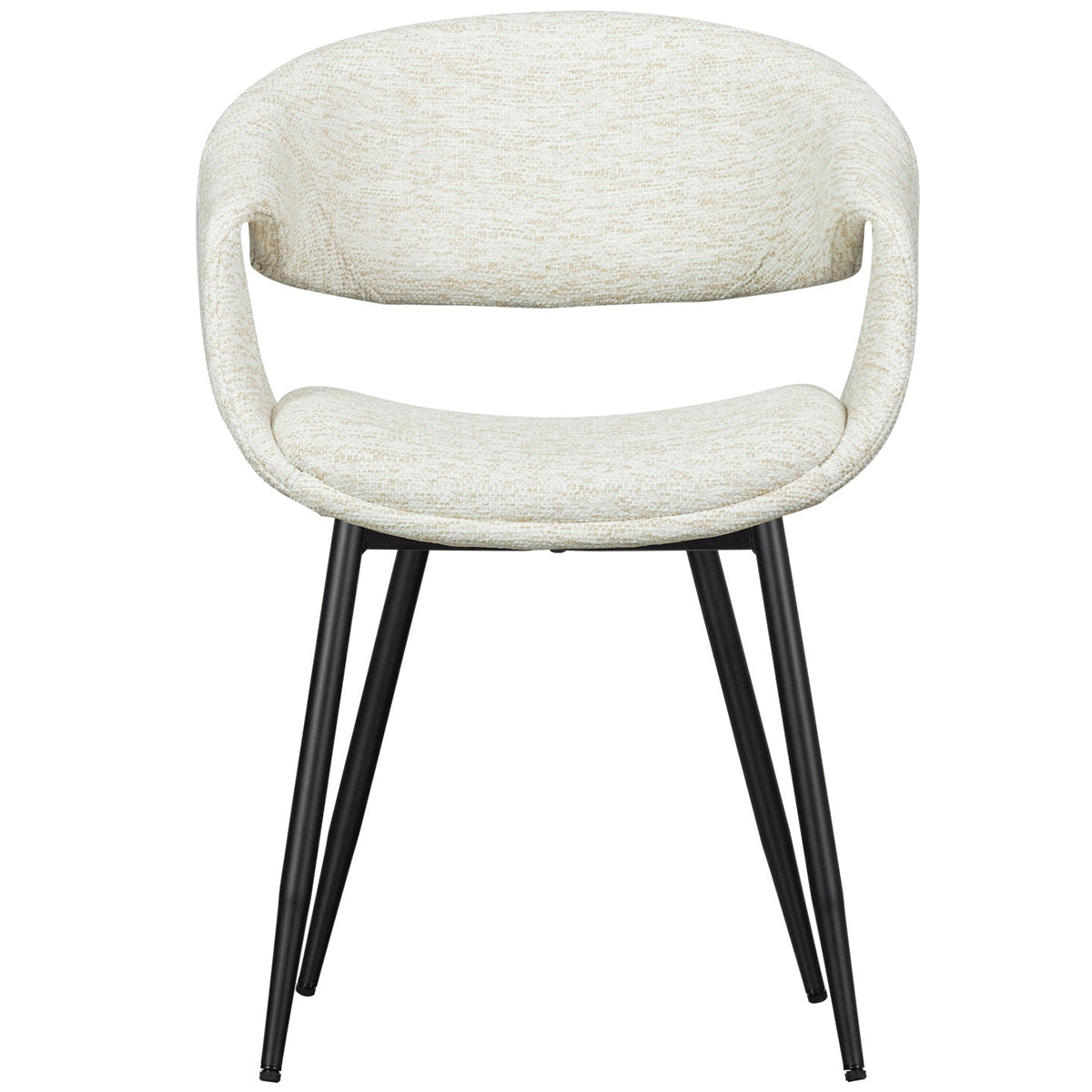 Yossi Dining Chair with Metal Legs
