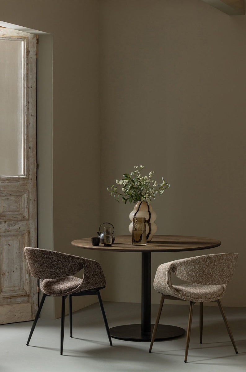 Yossi Dining Chair with Metal Legs