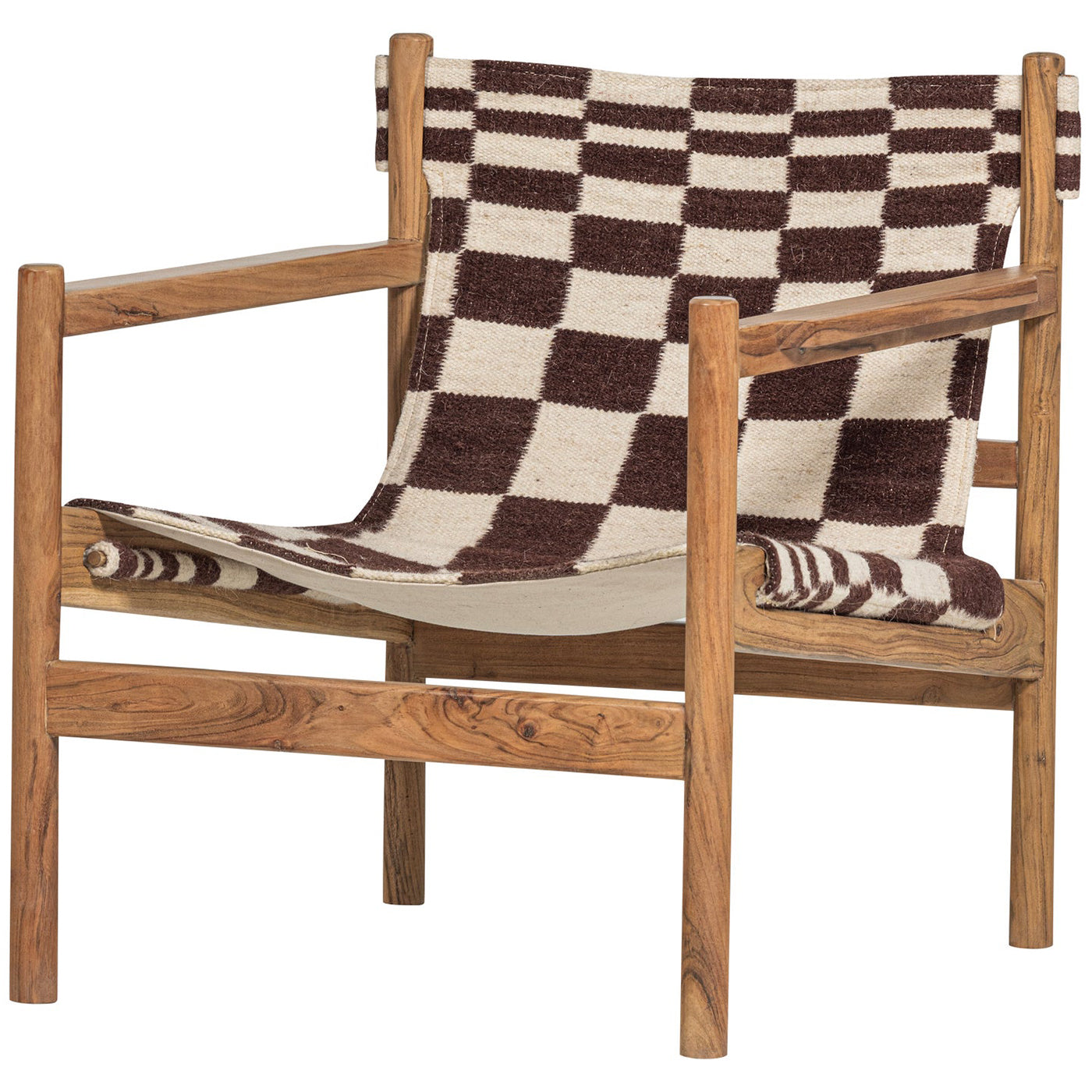 Zano Armchair with Kelim Seat