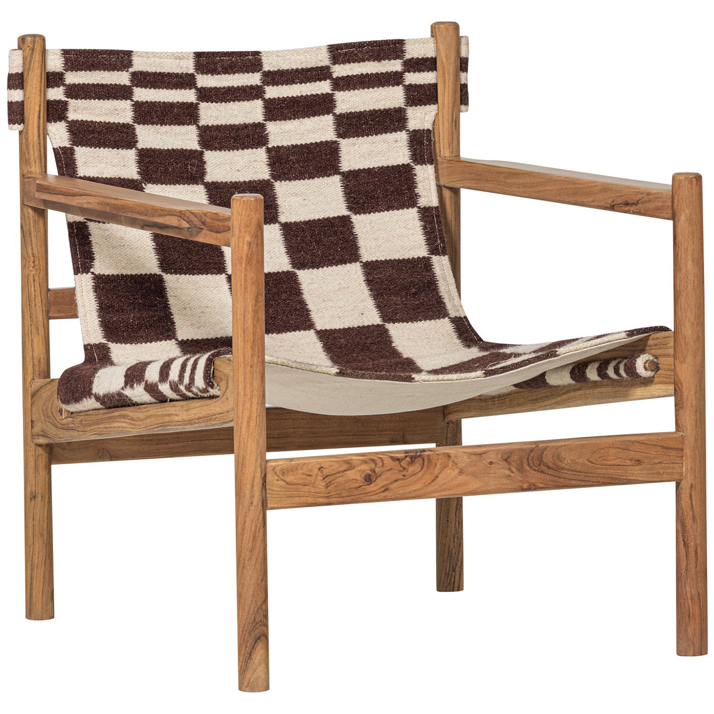 Zano Armchair with Kelim Seat