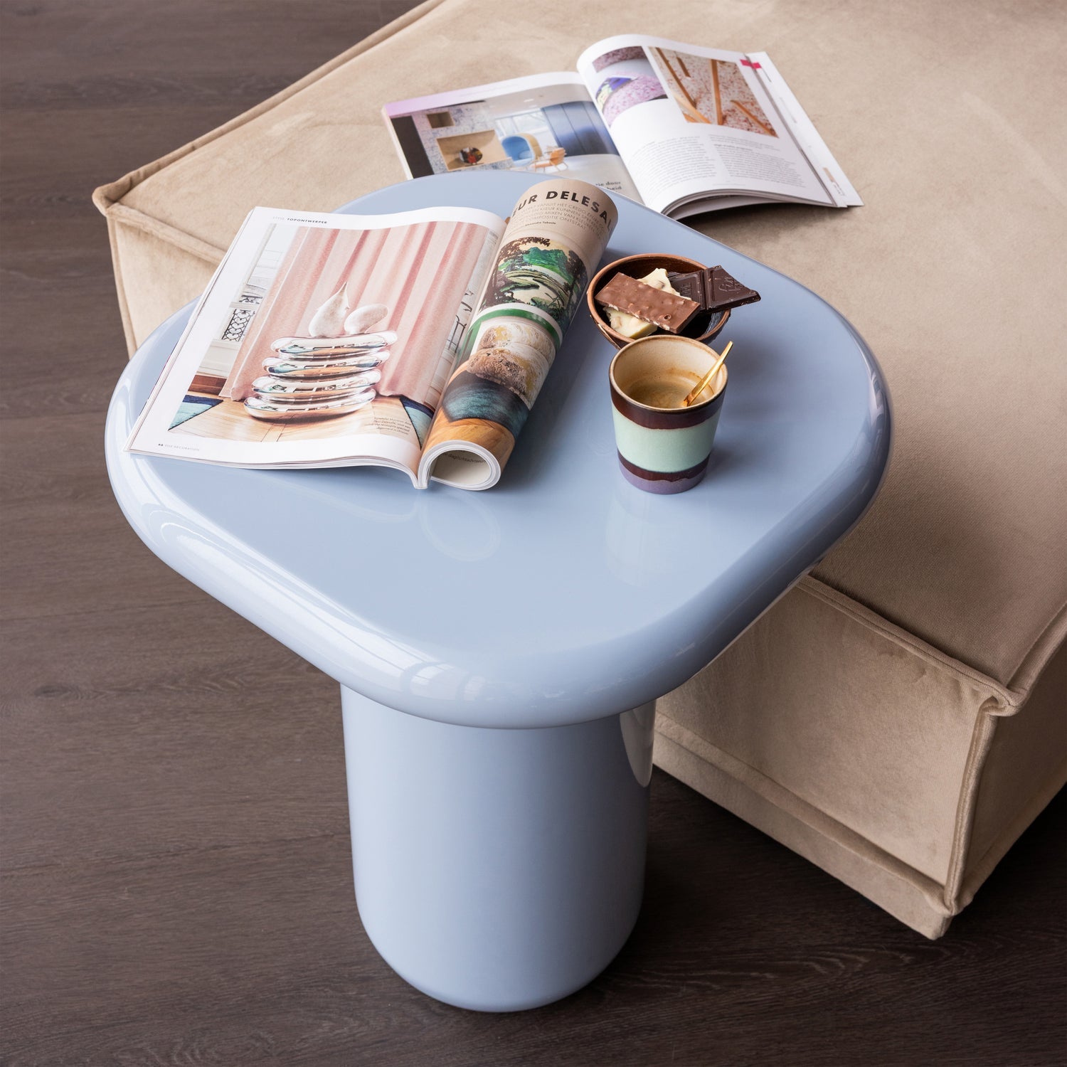 Zava High Gloss Side Table