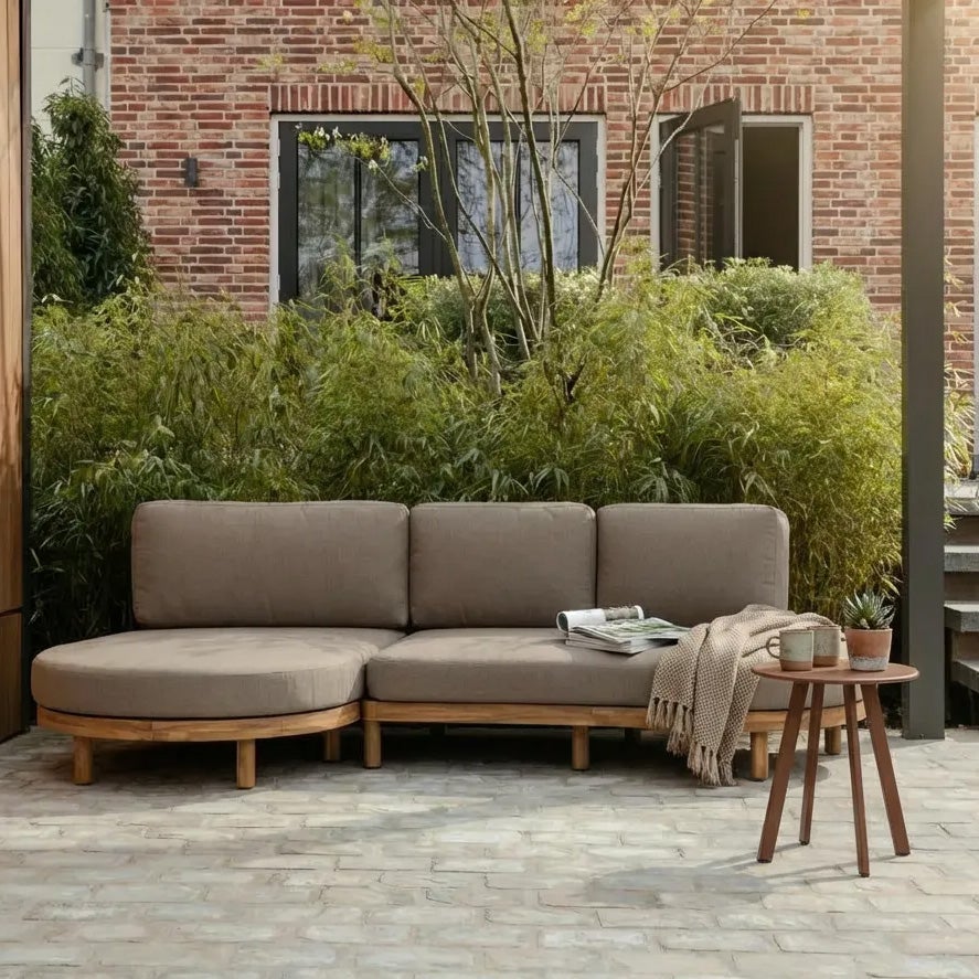Zinto Acacia Wood Garden Lounge Set