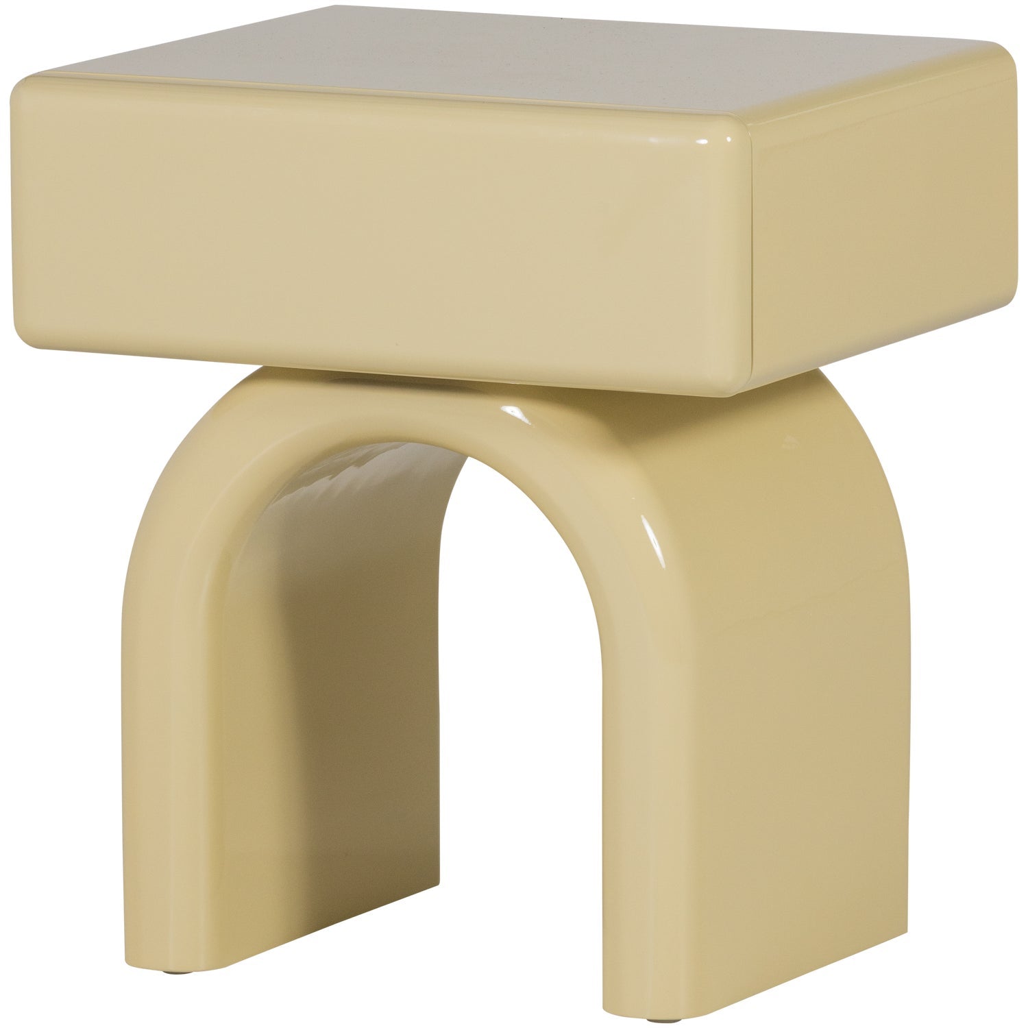 Zorel High Gloss Night Stand