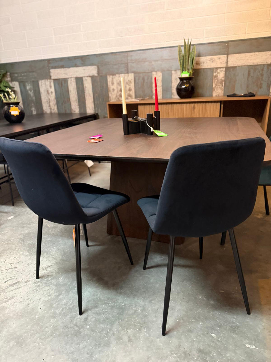 Middelfart Velvet Black Dining Chair (Dispaly)