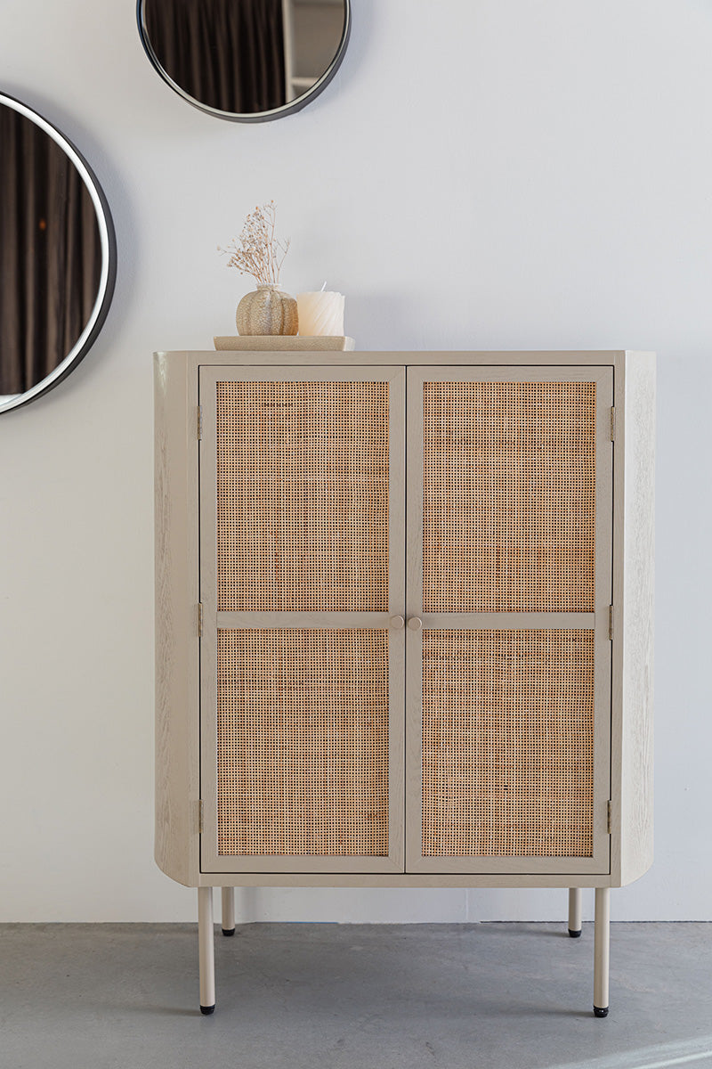 Amaya Low 2 Doors Cabinet