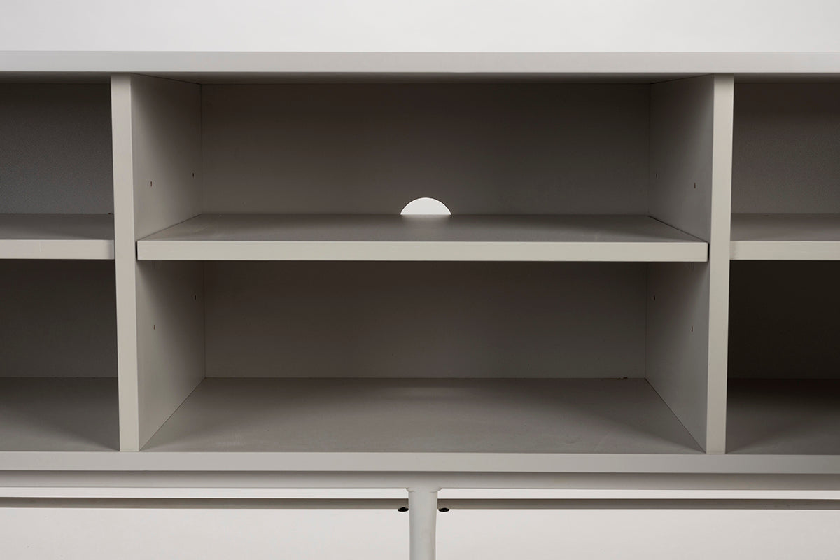 Cayo White Low Sideboard - WOO .Design