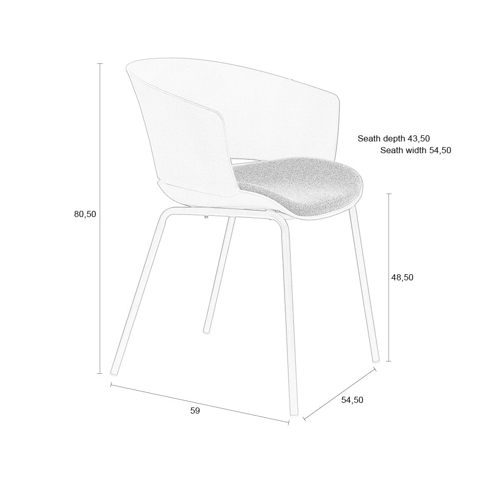 Jessica Chair (4/Set) - WOO .Design